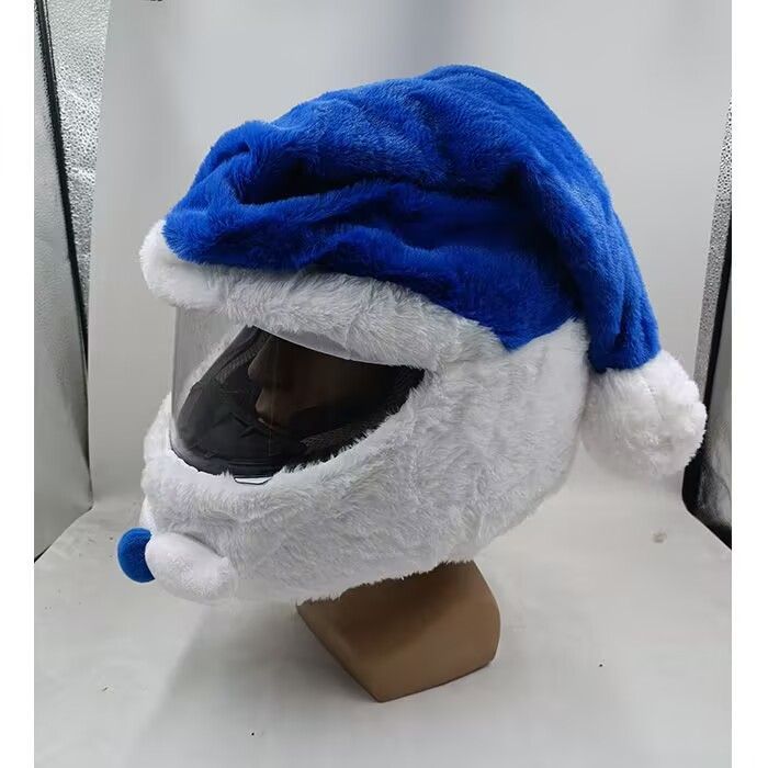 サンタクロースヘルメットカバー ぬいぐるみクリスマスハット  - Santa Hat Plush のレビューと価格